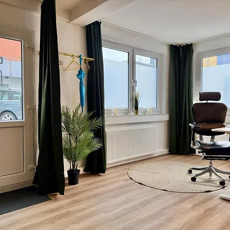 Lejlighed City Design Loft Oldenburg Mit Arbeitsplatz *