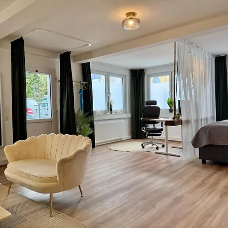 Lejlighed City Design Loft Oldenburg Mit Arbeitsplatz *