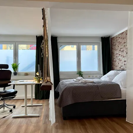 Lejlighed City Design Loft Oldenburg Mit Arbeitsplatz *