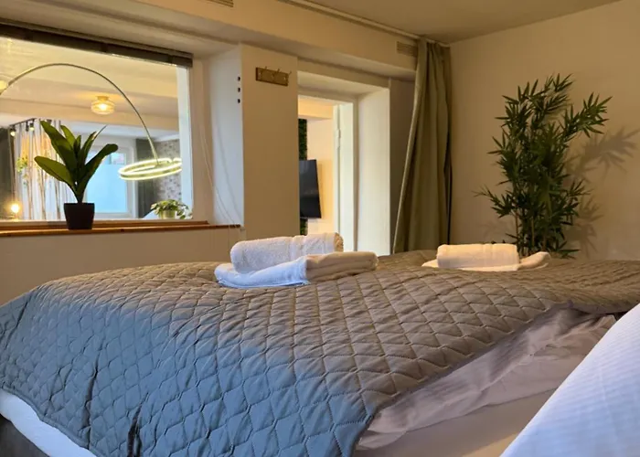 Work And Relax Design-loft Mit Schreibtisch, Starlink Wifi Und Parkplatz Lejlighed