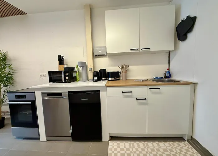 Lejlighed Work And Relax Design-loft Mit Schreibtisch, Starlink Wifi Und Parkplatz Oldenburg