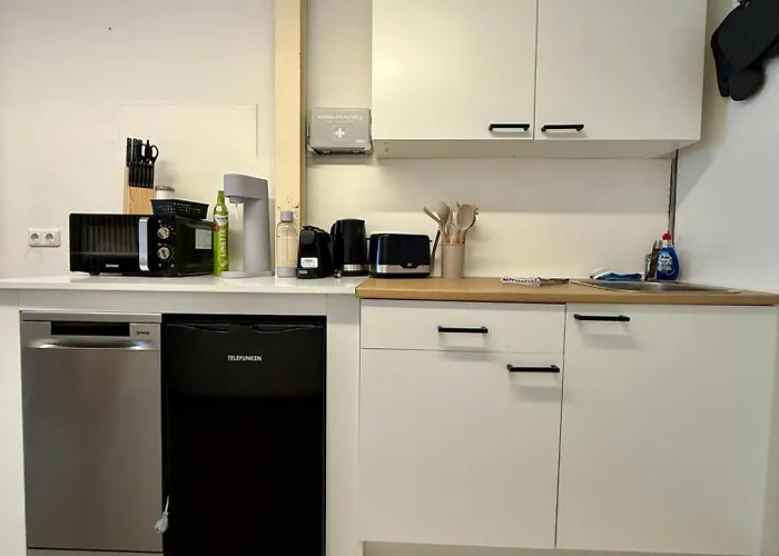 Work And Relax Design-loft Mit Schreibtisch, Starlink Wifi Und Parkplatz Lejlighed