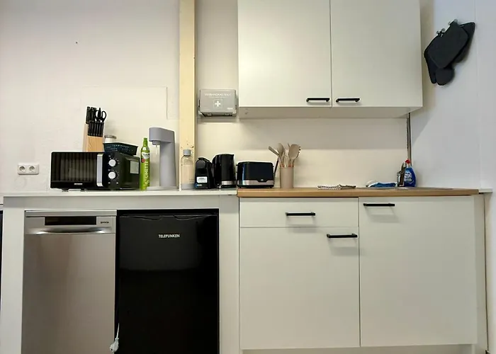 Lejlighed Work And Relax Design-loft Mit Schreibtisch, Starlink Wifi Und Parkplatz