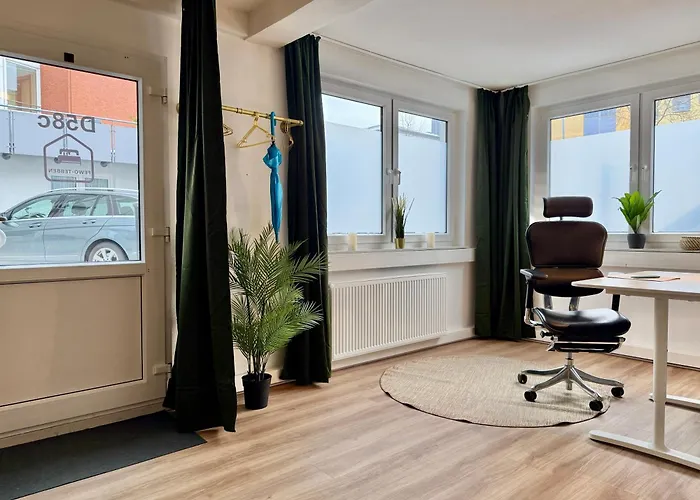 Lejlighed Work And Relax Design-loft Mit Schreibtisch, Starlink Wifi Und Parkplatz *