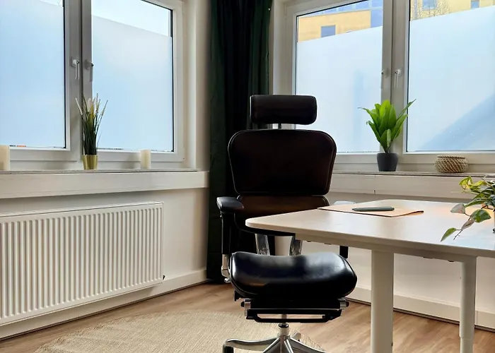 Work And Relax Design-loft Mit Schreibtisch, Starlink Wifi Und Parkplatz *