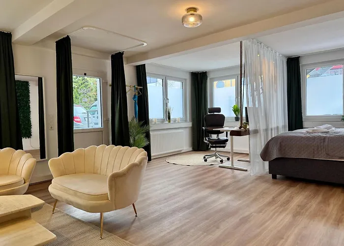 Lejlighed Work And Relax Design-loft Mit Schreibtisch, Starlink Wifi Und Parkplatz *