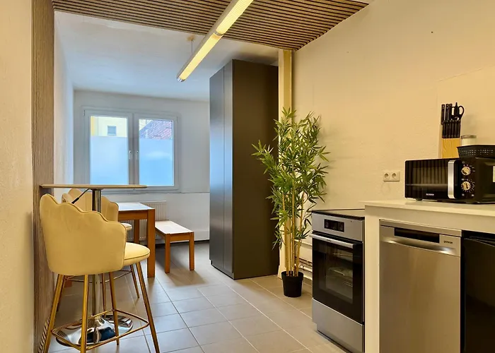 Work And Relax Design-loft Mit Schreibtisch, Starlink Wifi Und Parkplatz Lejlighed *